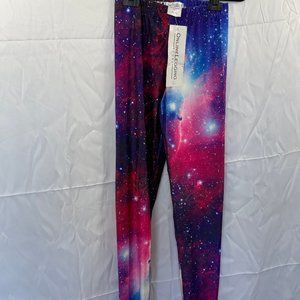 The Legging Store - Galaxy Print Leggings Size Large NWT